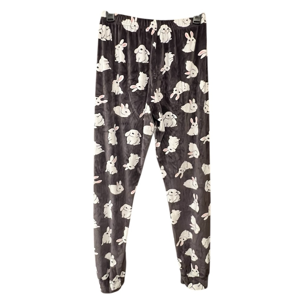 Cozy Grey/purple Bunny nightgown pants 🐰💜